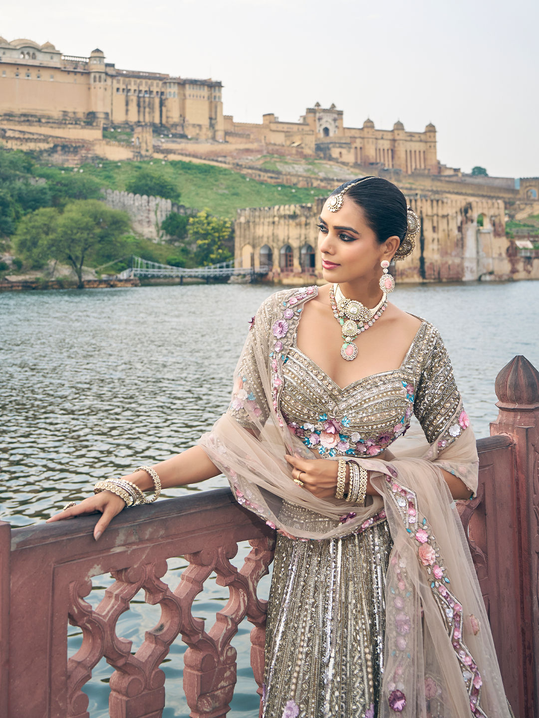 Gold Bridal Lehenga