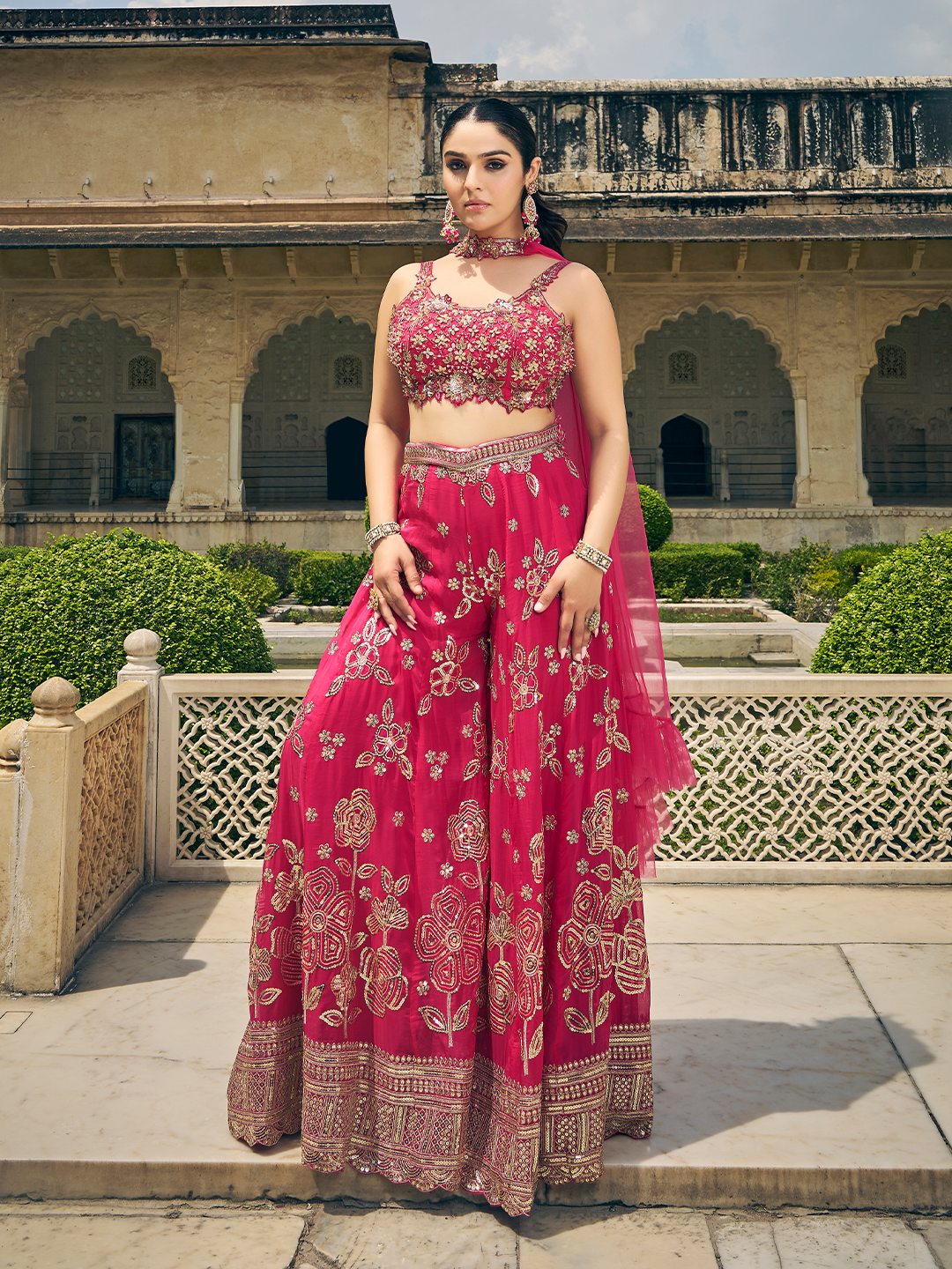 Pink Indo-Fusion Set