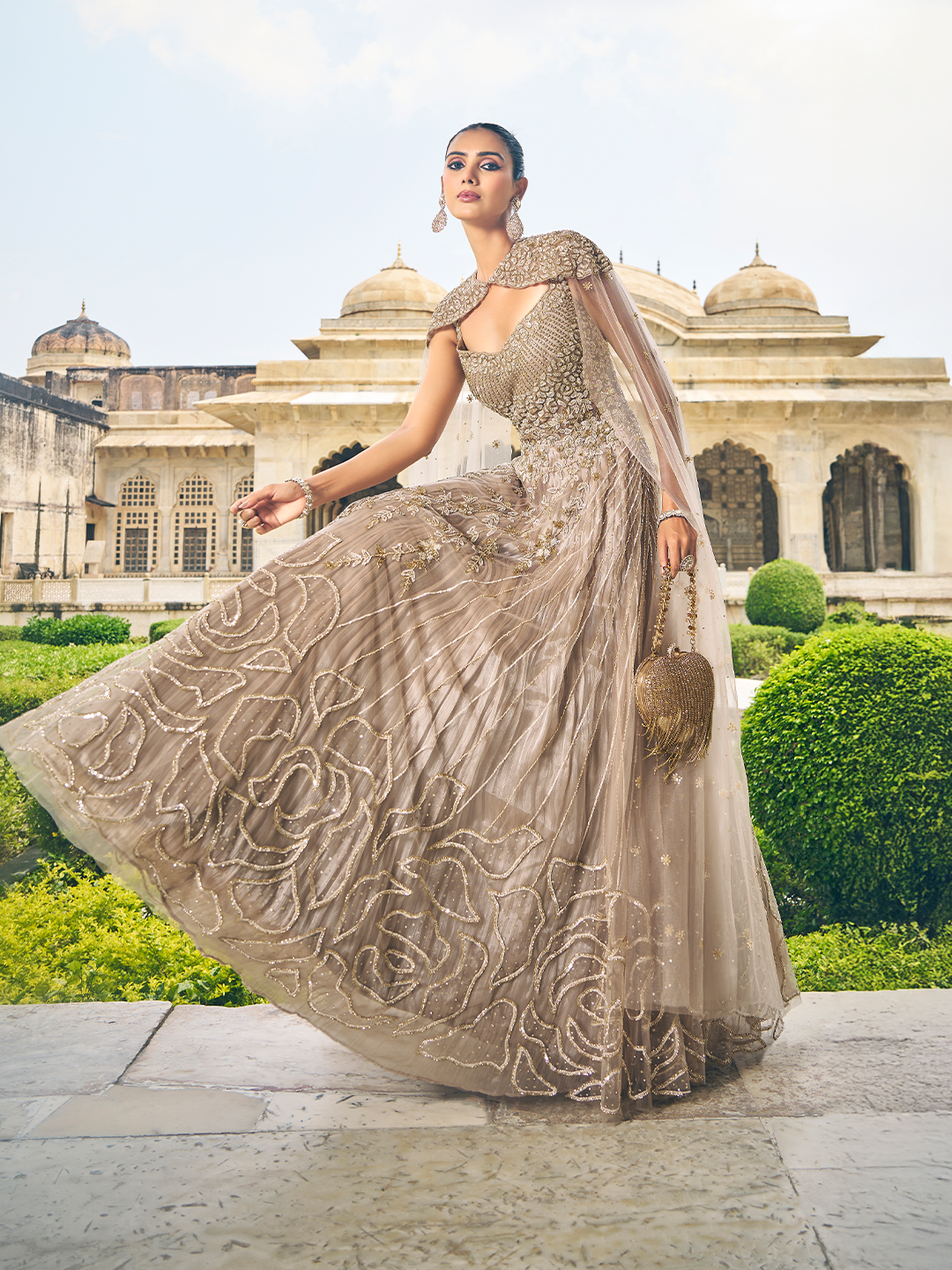 Gold Bridal Gown
